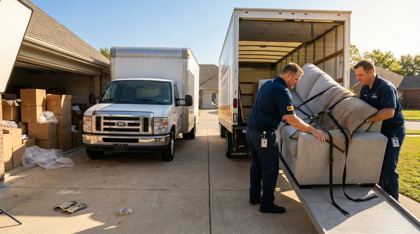 DIY truck vs professional crew comparison in Ladera Ranch